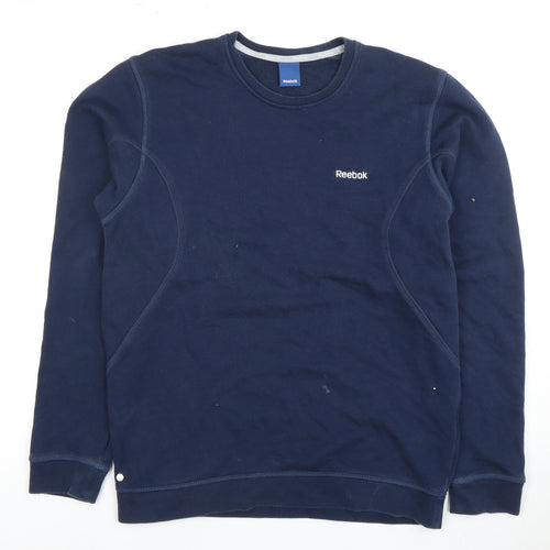 Reebok Men's Blue Pullover Sweatshirt S