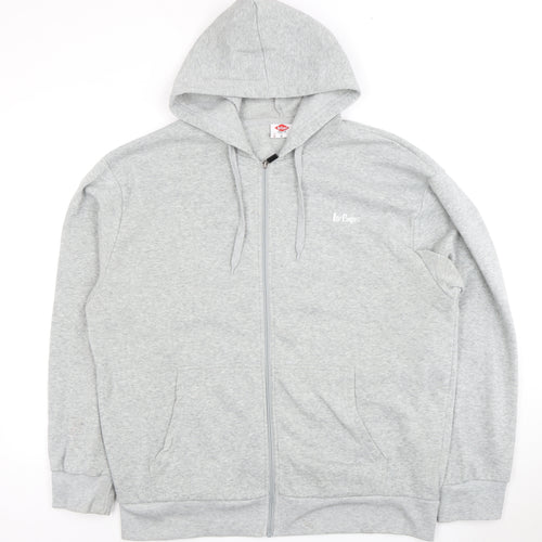 Le Coq Men's Grey XL Full Zip Hoodie