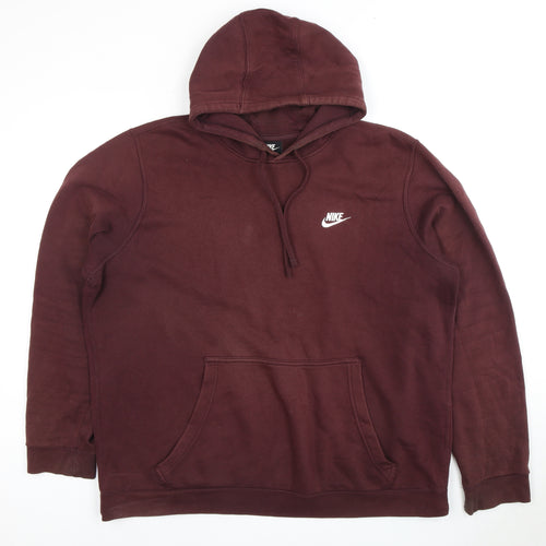 Nike Men's XL Multicoloured Fleece Hoodie