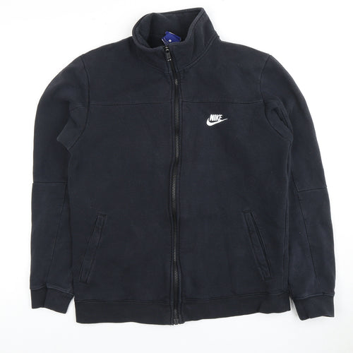 Nike Men's Black Full Zip Hoodie - Size S