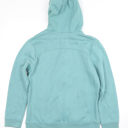 LA Gear Women's Green Full Zip Hoodie, Size 12