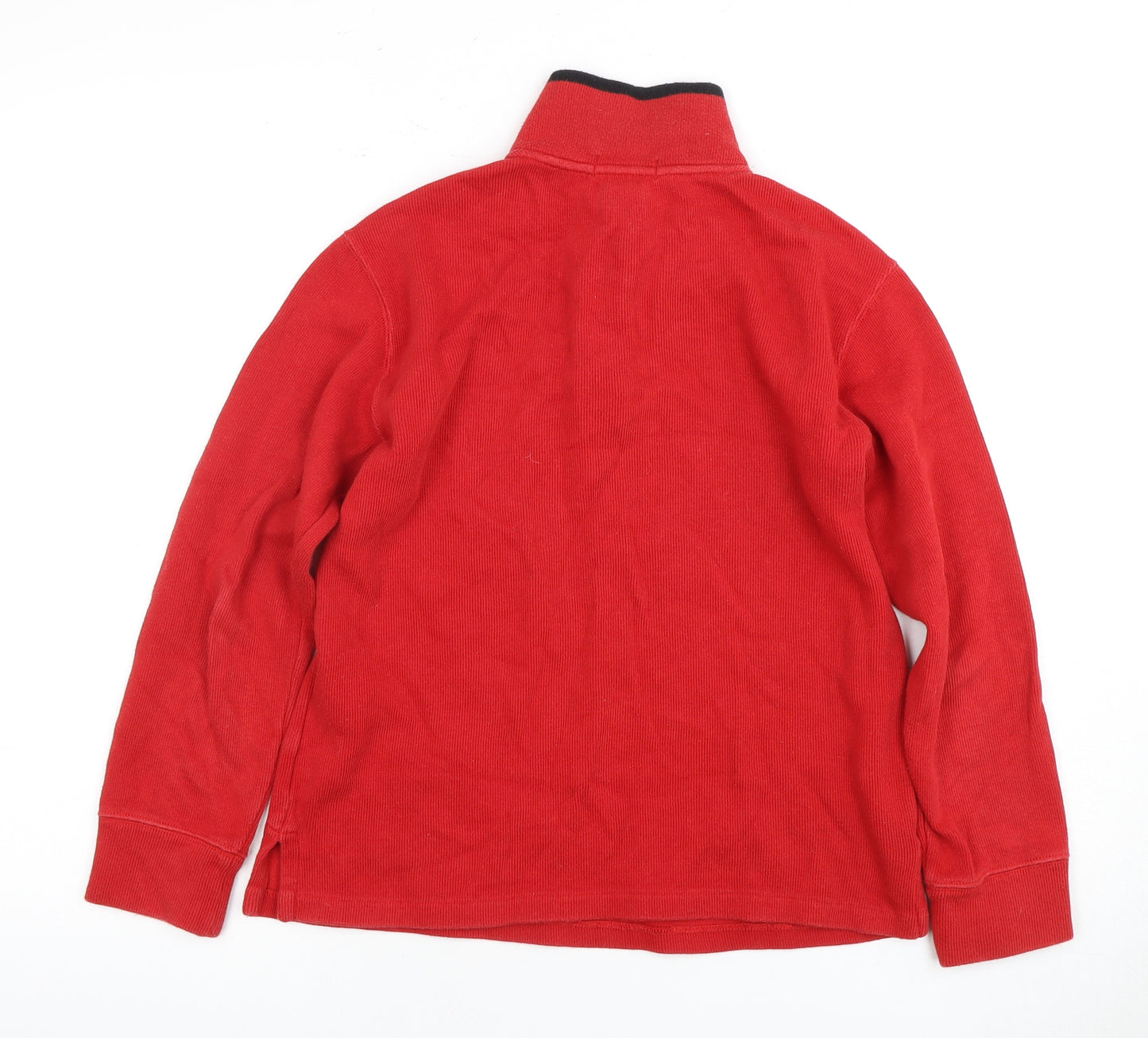 Polo Ralph Lauren Red Henley Unisex M Sweatshirt