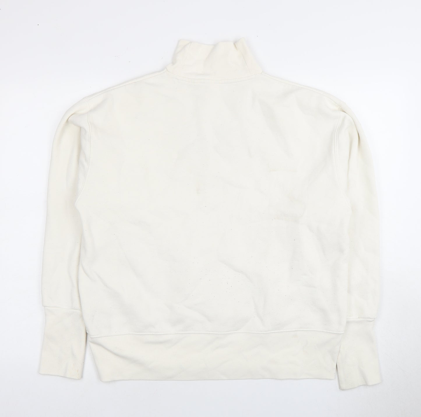 Levi's Ivory Graphic Print Women's XS Mock Neck Sweatshirt