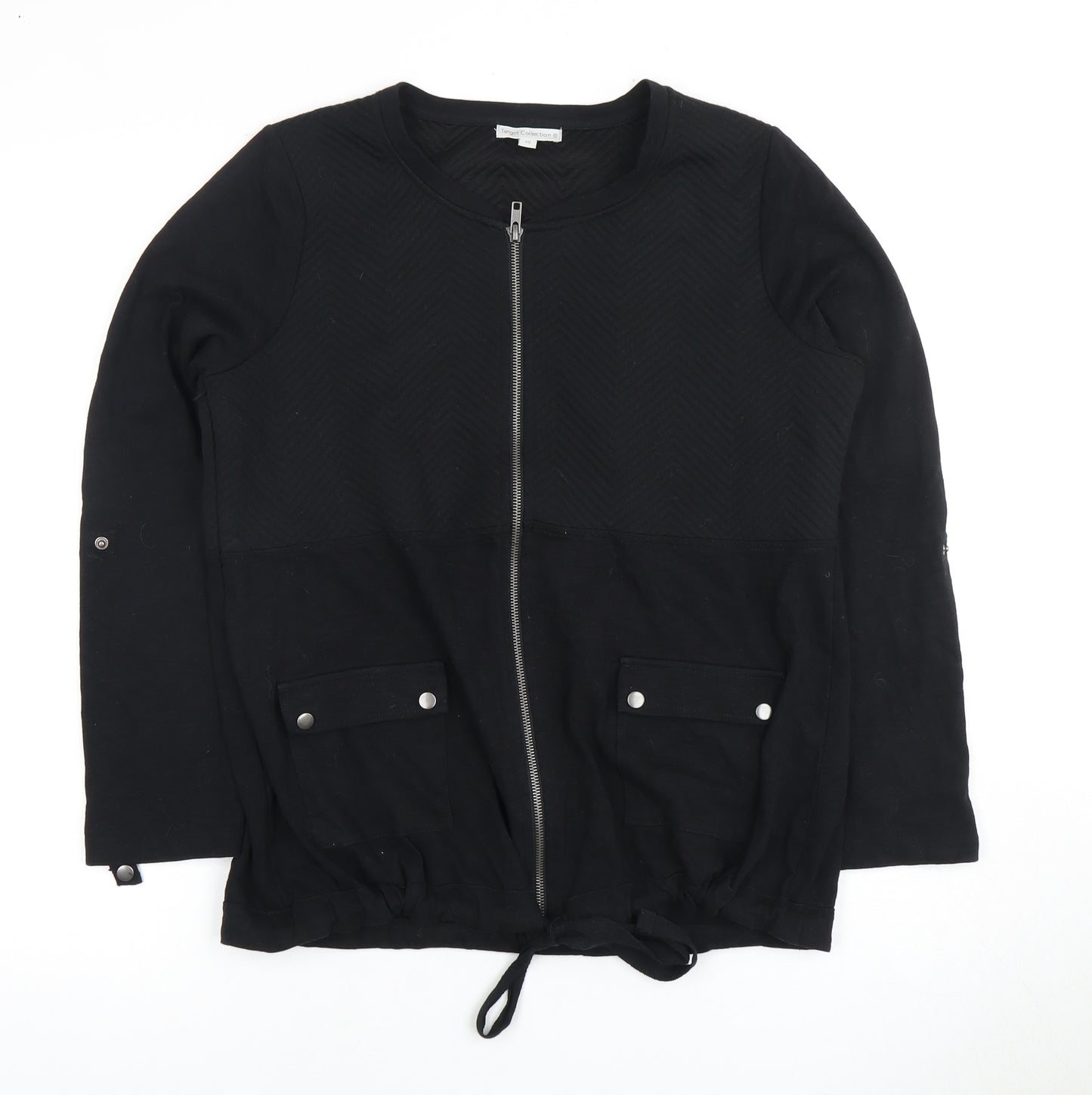 Target Collection Women's Black Basic Jacket Size 10