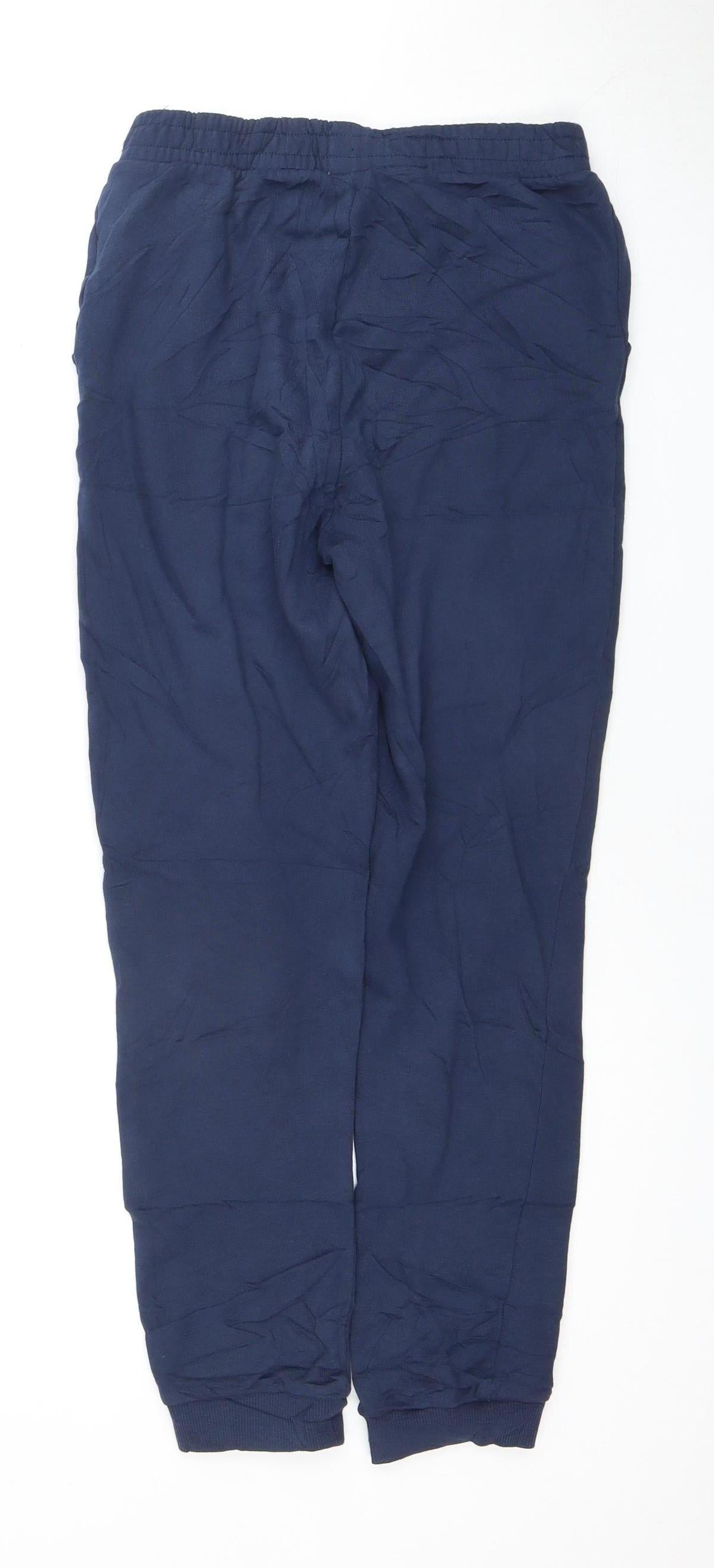 Mountain Warehouse Boys Blue Trousers 11-12 Years Elastic Waist