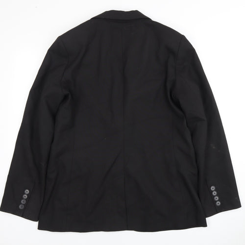 GAP Women's Black Blazer, Size 12, Classic Suit Jacket