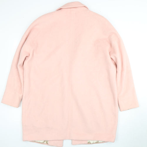 South Women's Pink Long Coat - Size 16, Lined