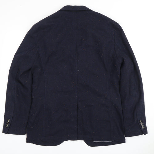 JACK & JONES Men's Blue Blazer, UK 42, Formal Jacket