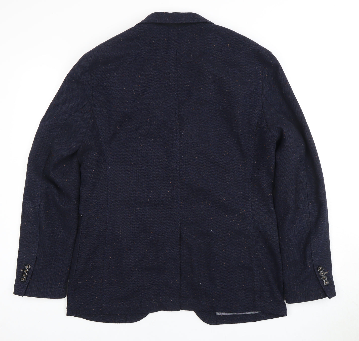 JACK & JONES Men's Blue Blazer, UK 42, Formal Jacket