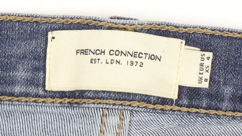 French Connection Women's Blue Skinny Jeans XS
