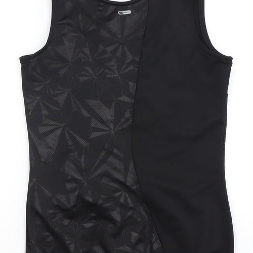 Puma Women's Black Tank Top - Size 10, Stretch