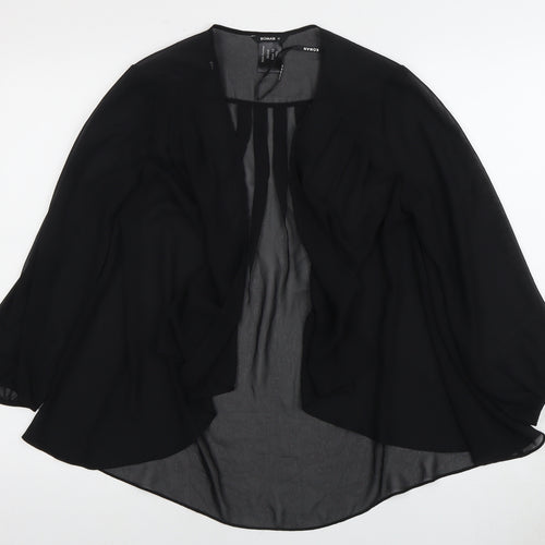 Roman Women's Black Chiffon Blouse Size 12