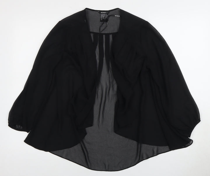 Roman Women's Black Chiffon Blouse Size 12