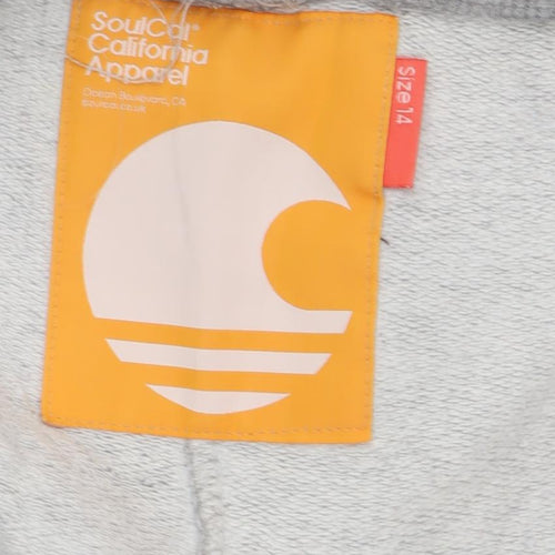 SoulCal Women's Grey Sweatpants size 14 with Logo