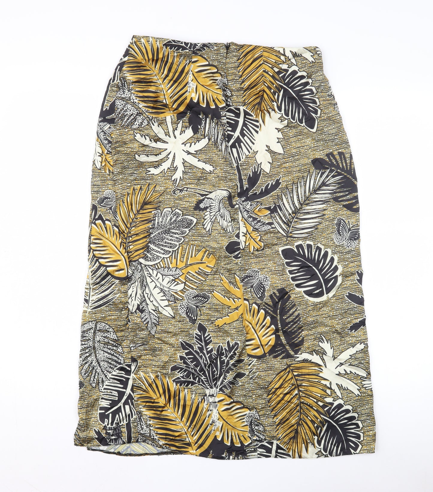 Women's Multicoloured Floral Midi Pencil Skirt