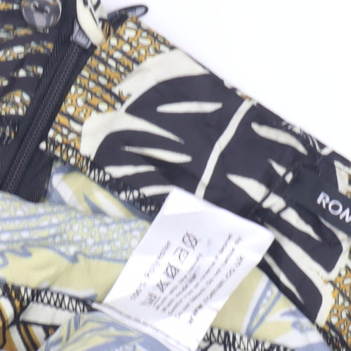 Women's Multicoloured Floral Midi Pencil Skirt