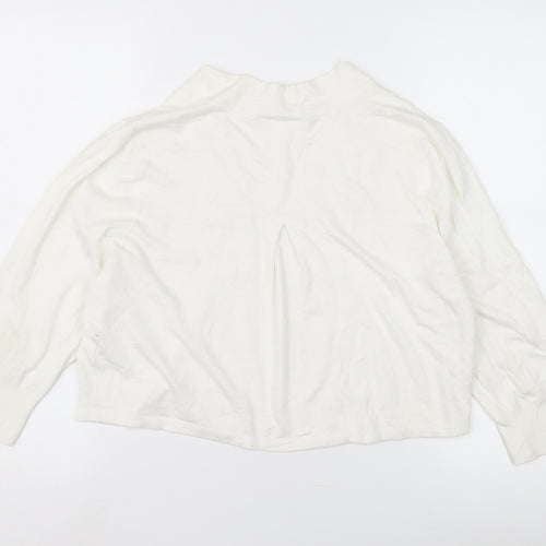 Wallis Women’s White Petite Cardigan, Medium