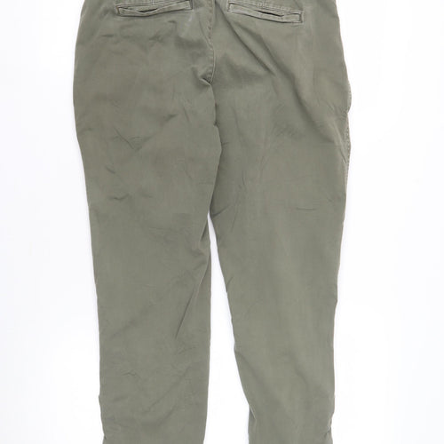 GAP Women’s Green Capri Trousers S Pocket Casual