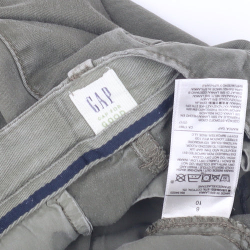 GAP Women’s Green Capri Trousers S Pocket Casual