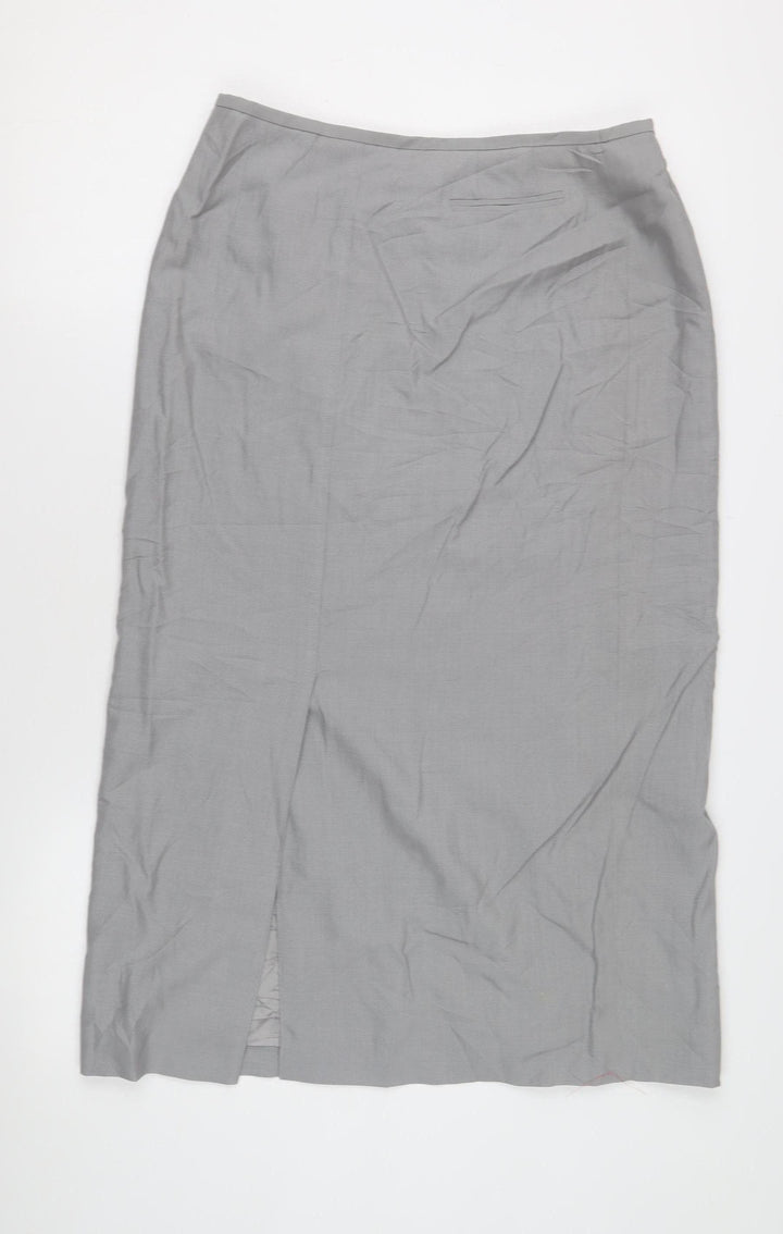 JOBIS Women's Grey Pencil Skirt Size 12