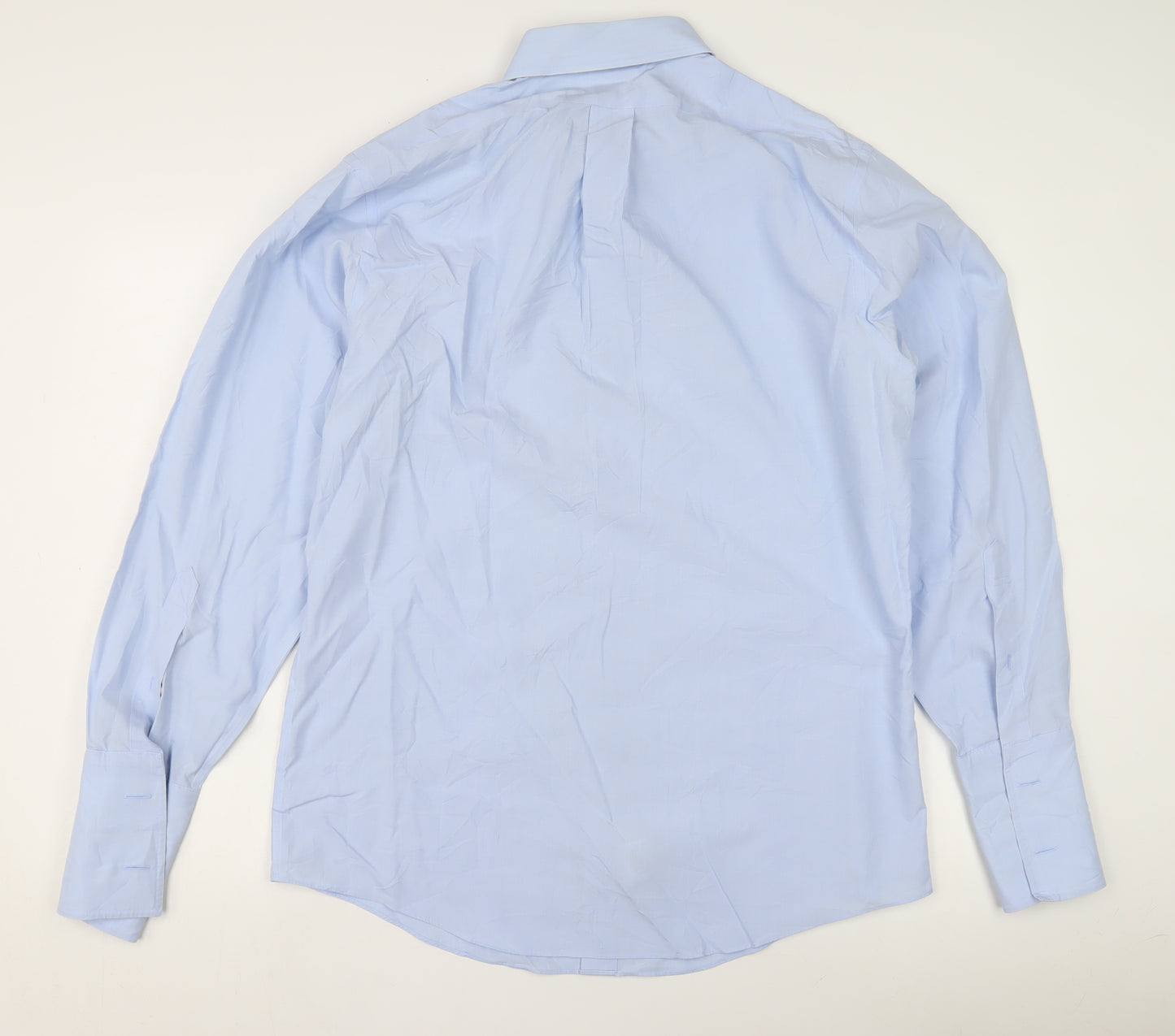 Brooks Brothers Men's Blue Dress Shirt, Size 16