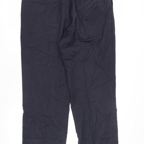 Austin Reed Men's Blue Wool Trousers 34R