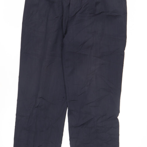 Austin Reed Men's Blue Wool Trousers 34R
