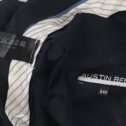 Austin Reed Men's Blue Wool Trousers 34R