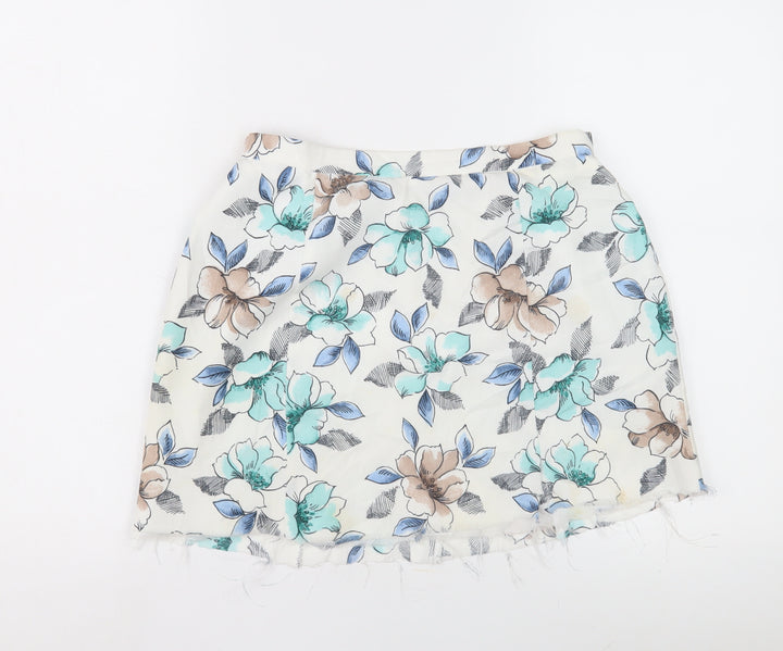 Eastex Women's Multicoloured Floral Skirt Size 10