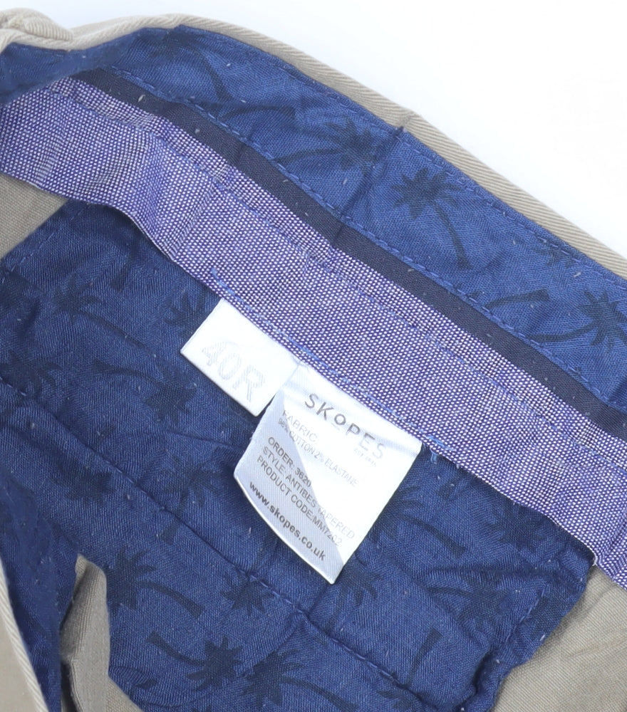 Skopes Men's Beige Chino Trousers 40R Casual