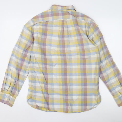 Grayers Men's Multicoloured Plaid Button-Up Shirt