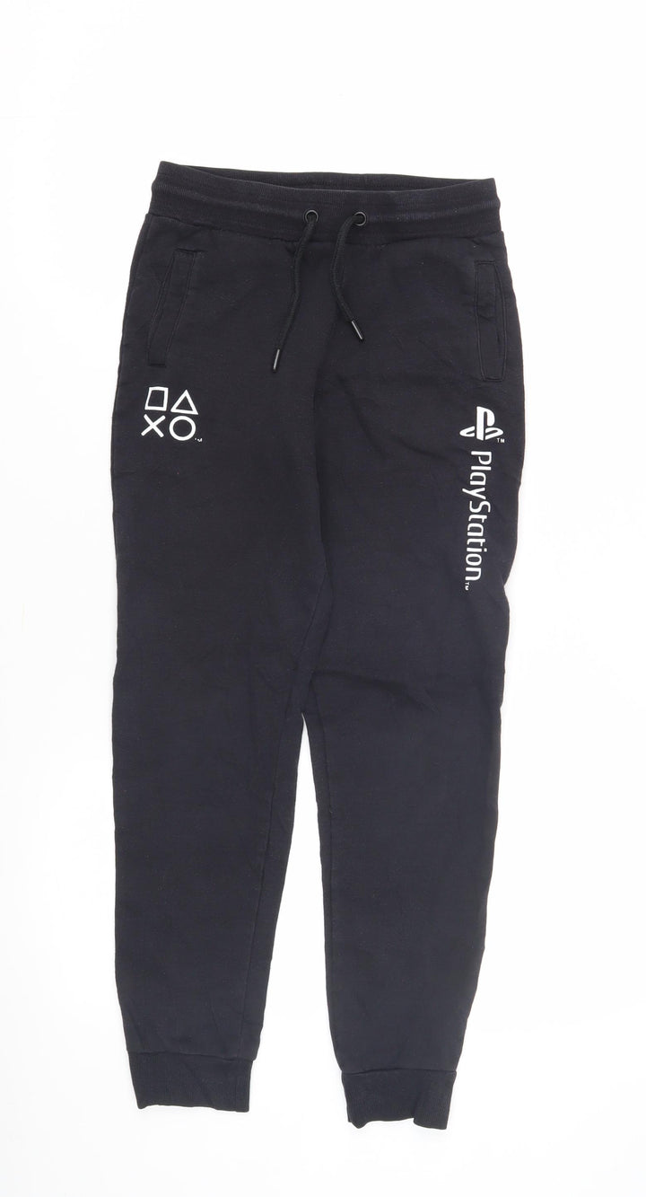 PlayStation Boys Black Jogger Trousers 11-12 Years