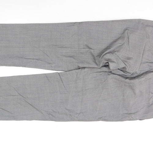 New Simon Grey Trousers for Men Size 38R Formal Wear