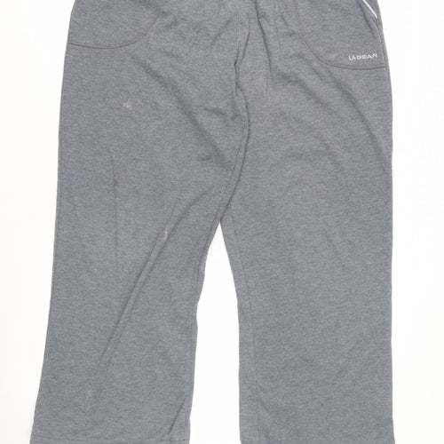 LA Gear Women's Grey Track Pants Size 9