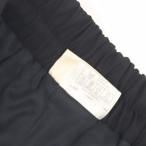 Richards Women's Black Midi A-Line Skirt, Size 14