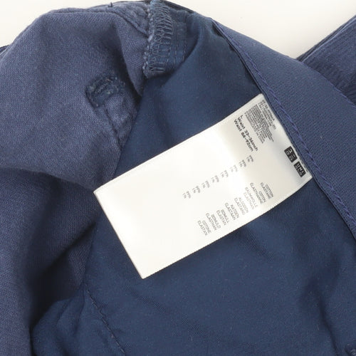 Uniqlo Men's Blue Corduroy Trousers, Size 32