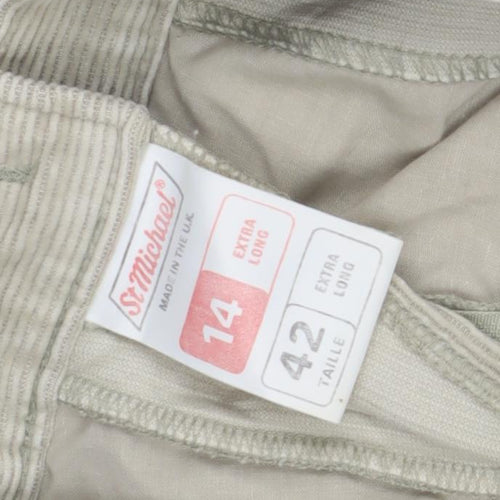 St Michael Beige Women's Trousers Size 14