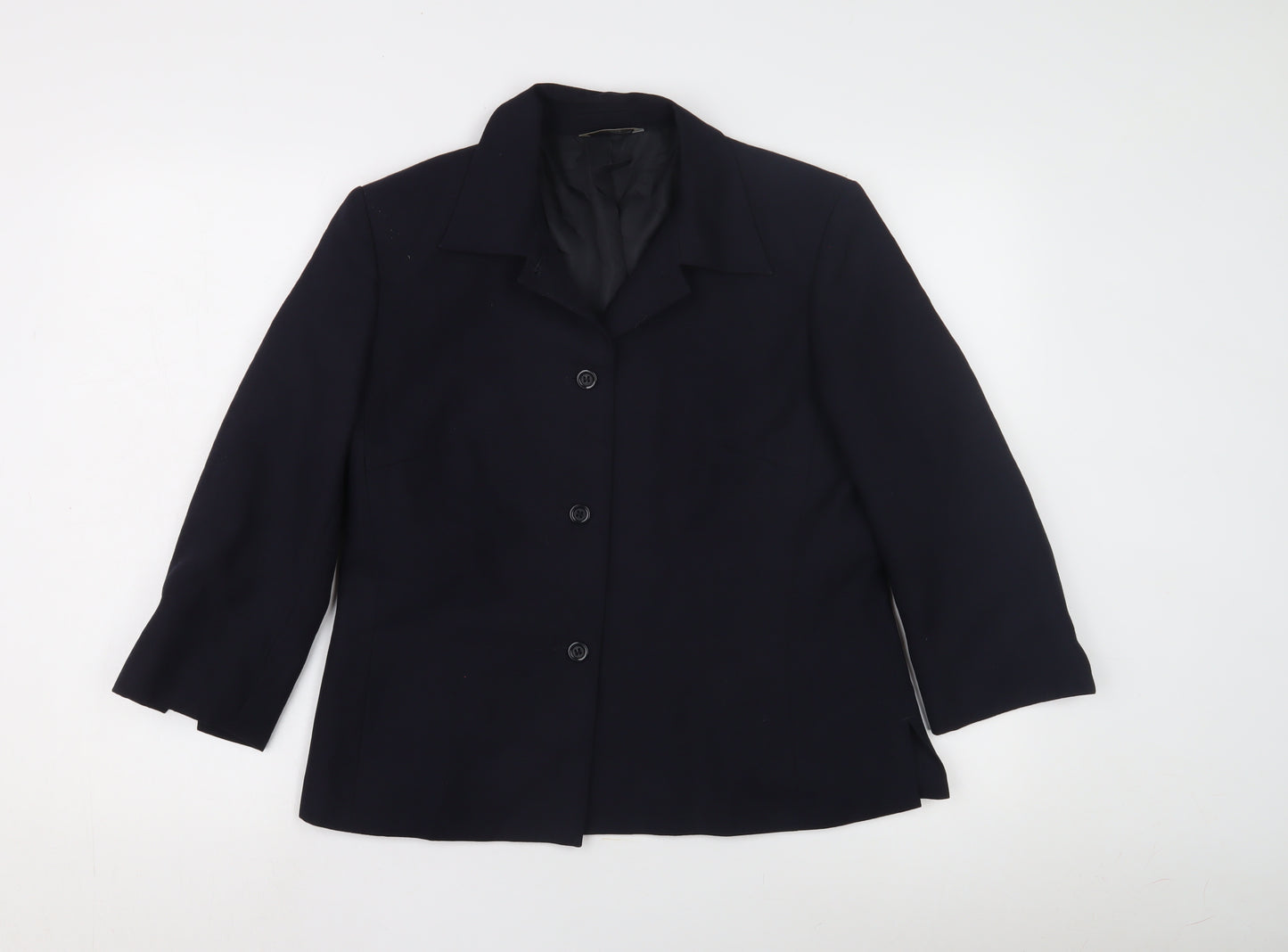 Marks and Spencer Women's Blue Coat Size 14