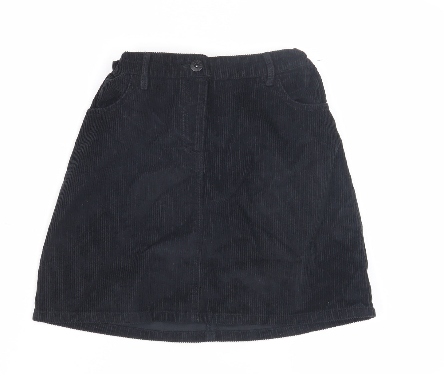Miss Evie Girls Black Corduroy Skirt 11-12 Years