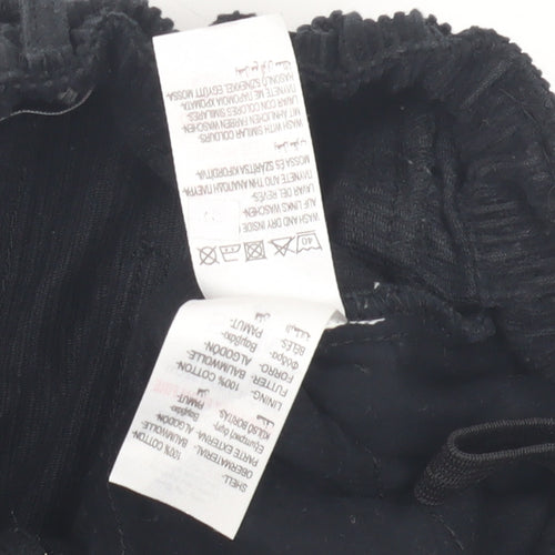 Miss Evie Girls Black Corduroy Skirt 11-12 Years
