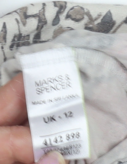 Marks and Spencer Women's Floral Blouse, Size 12