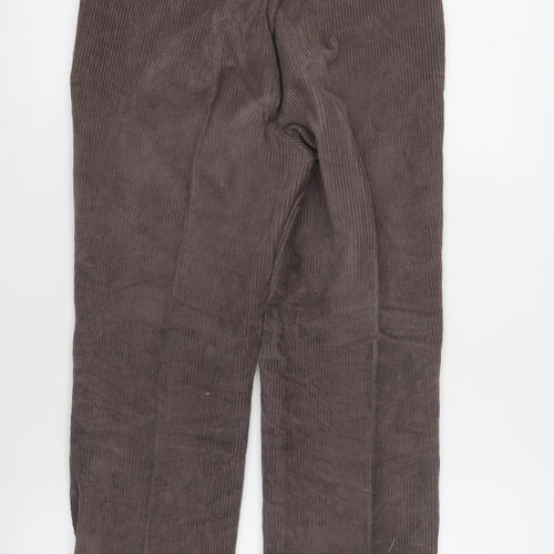 St Michael Women's Brown Corduroy Trousers Size 14