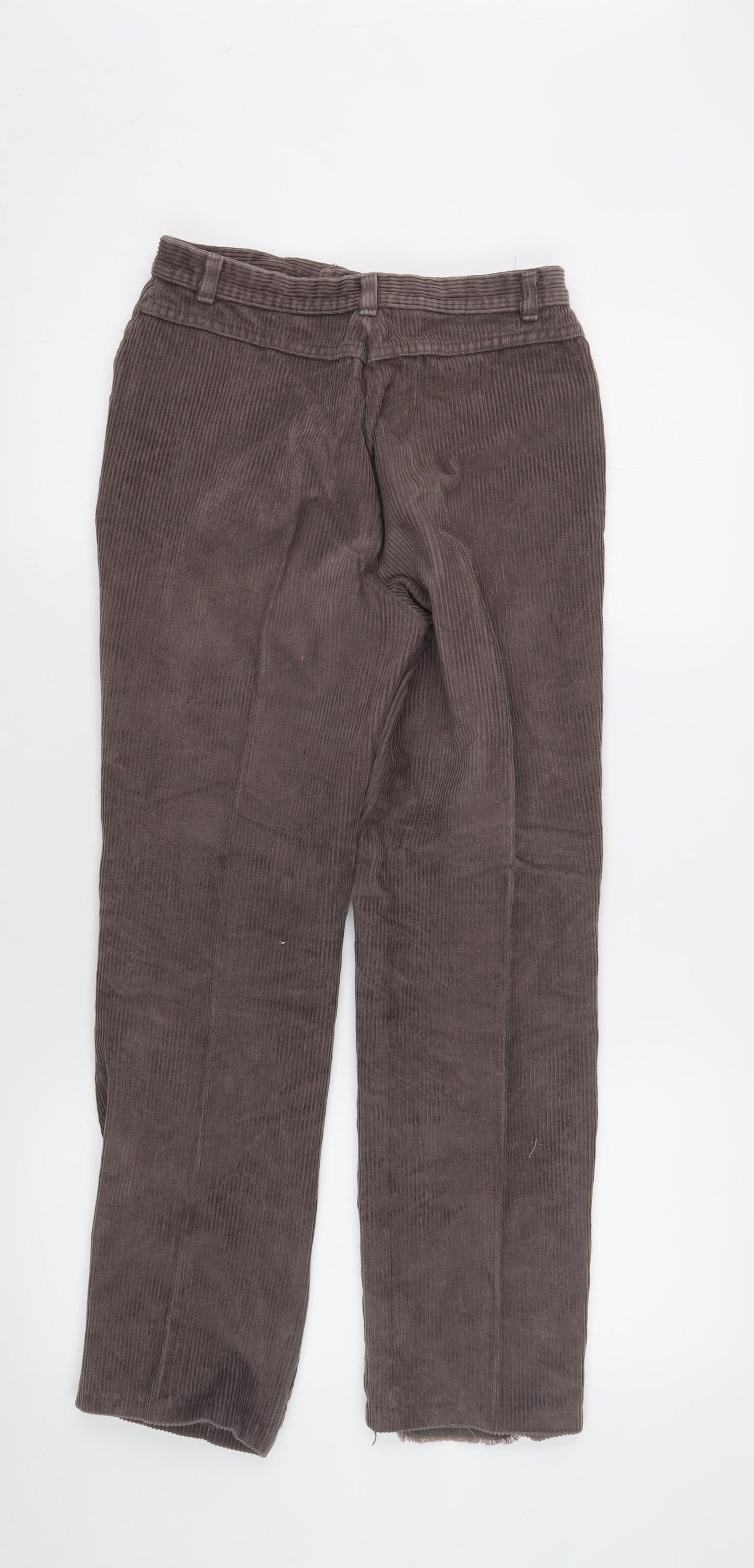 St Michael Women's Brown Corduroy Trousers Size 14