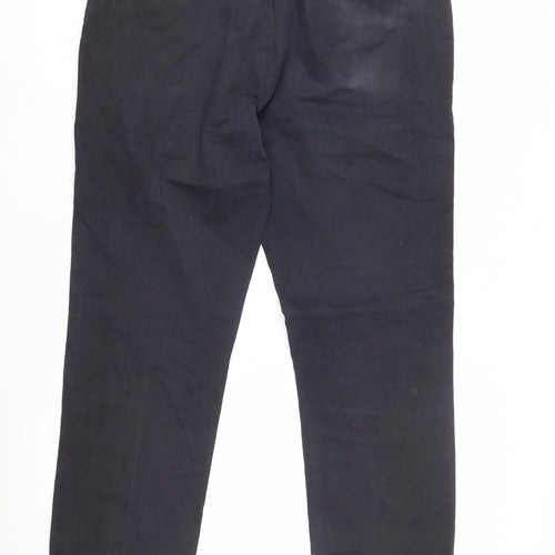 Marks and Spencer Men's Black Slim Fit Trousers 34