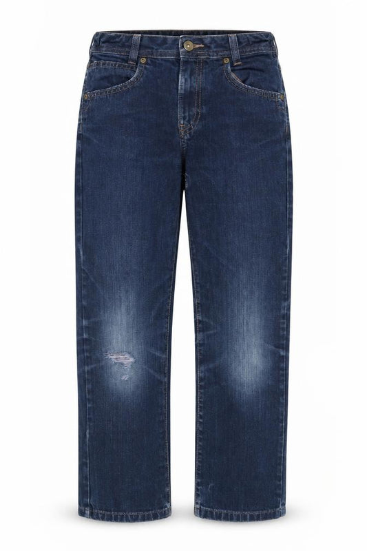 Marks and Spencer Girls Blue Straight Jeans 11 Years