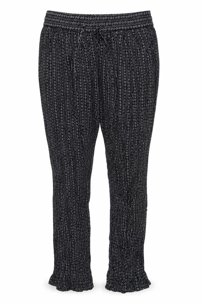 Front view of Marks & Spencer Black Women's, size 14, Trousers