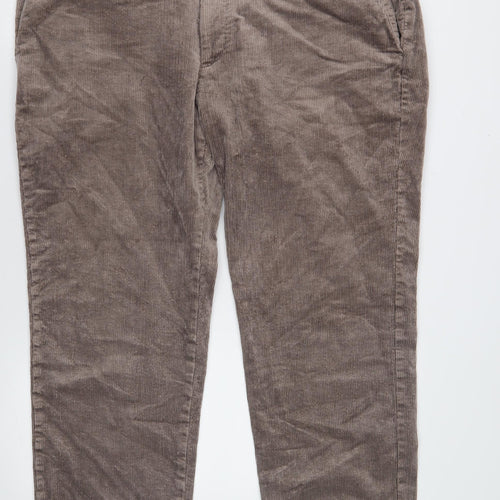 Marks and Spencer Men's Brown Corduroy Trousers XL