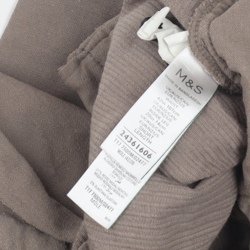 Marks and Spencer Men's Brown Corduroy Trousers XL