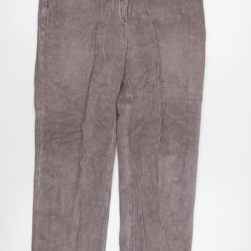 St Michael Women’s Brown Corduroy Trousers Size 14