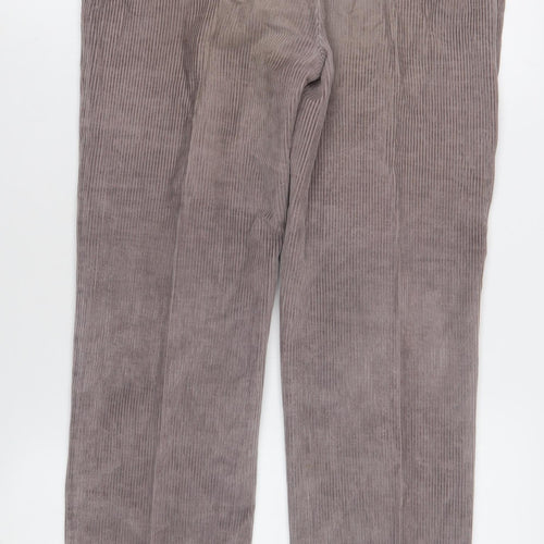 St Michael Women’s Brown Corduroy Trousers Size 14